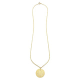 Pembroke 9ct Gold Extra Large 24mm Disc Pendant