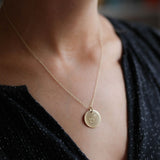 Westbourne 9ct Yellow Gold Disc Pendant