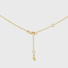 Salina Gold Vermeil Disc & Amazonite Necklace-Auree Jewellery