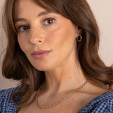 Callow Gold Vermeil Oval Link Necklace