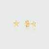 Earrings - Soho Gold Vermeil Star Stud Earrings