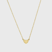 Verona Gold Vermeil Full Heart Necklace