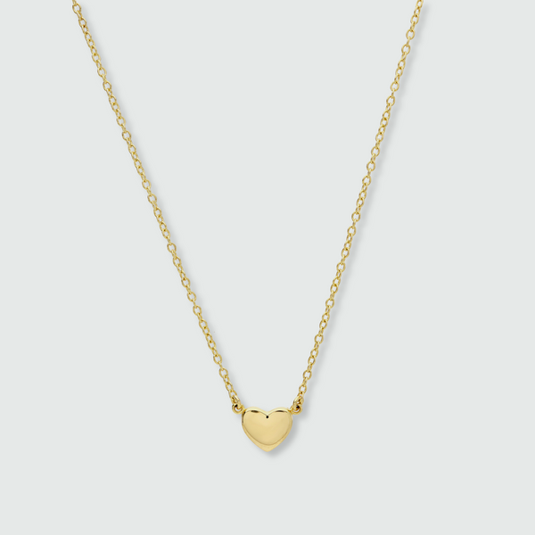 Verona Gold Vermeil Full Heart Necklace