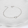 Verona Sterling Silver Love Heart Bracelet