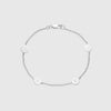 Westwick Sterling Silver Quartet Disc Bracelet