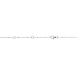 Barbican Sterling Silver 22" Beaded Chain