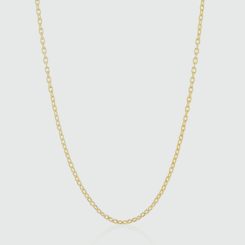 Chains - Waverley Yellow Gold Vermeil Trace Chain
