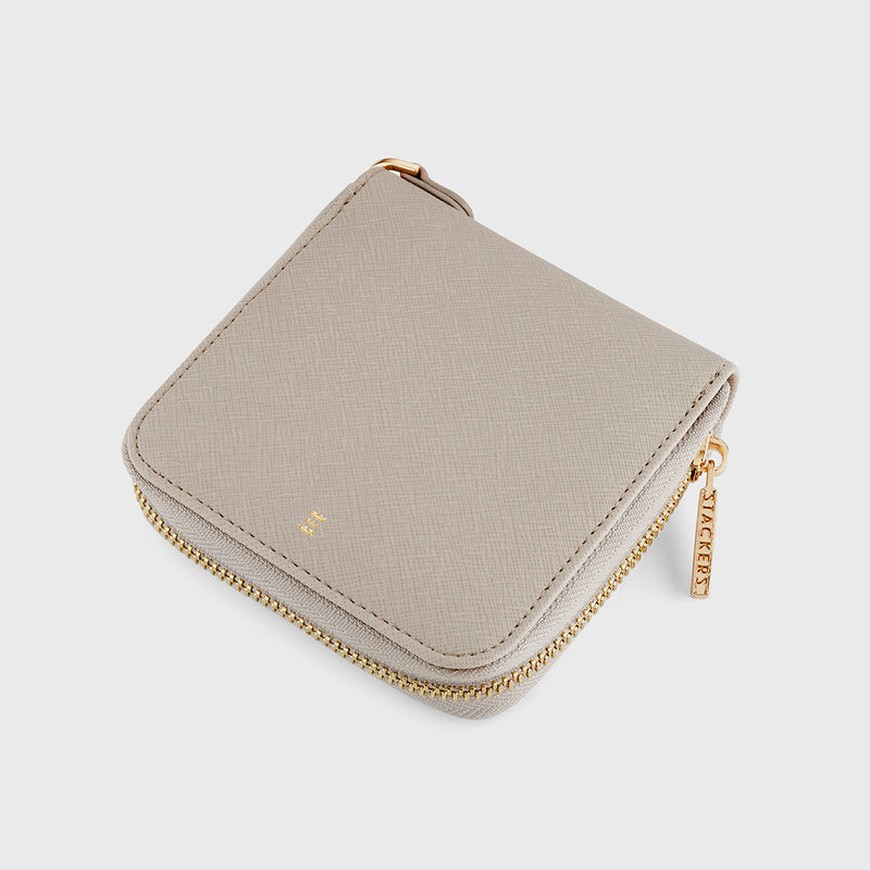 Paxos Taupe Jewellery Case-Auree Jewellery