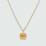 Brooklyn Citrine & Gold Vermeil Necklace