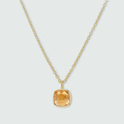 Brooklyn Citrine & Gold Vermeil Necklace
