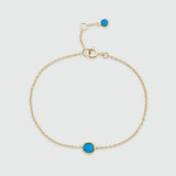 Bilbao Birthstone Gold Vermeil Bracelet