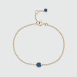 Bilbao Birthstone Gold Vermeil Bracelet
