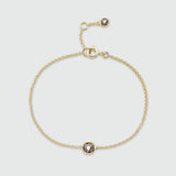 Bilbao Birthstone Gold Vermeil Bracelet