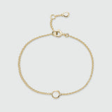 Bilbao Birthstone Gold Vermeil Bracelet