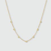 Verona Gold Vermeil Multi Heart Necklace