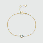 Bilbao Birthstone Gold Vermeil Bracelet
