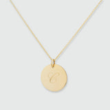 Pembroke 9ct Yellow Gold Initial Necklace