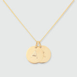 Westbourne 9ct Yellow Gold Disc Pendant