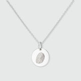 Northcote Sterling Silver Fingerprint Necklace