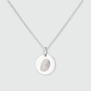 Northcote Sterling Silver Fingerprint Necklace