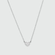 Verona Sterling Silver Full Heart Necklace