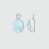 Manhattan Interchangeable Silver Drops (for Manhattan Hoops)