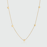 Alta Gold Vermeil Star Necklace-Auree Jewellery