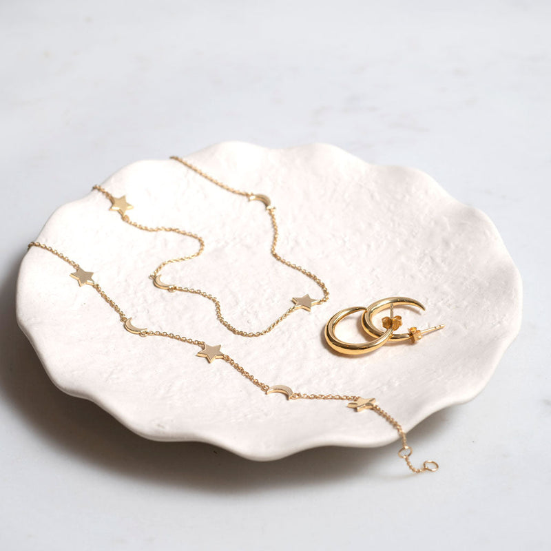 Alta Gold Vermeil Star & Moon Bracelet