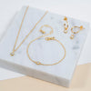 Hampton Moissanite & Gold Vermeil Interchangeable Gemstone Drops-Auree Jewellery