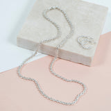 Alhambra Sterling Silver Rope Chain-Auree Jewellery