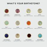 Bali 9ct Gold Birthstone Necklace-Auree Jewellery