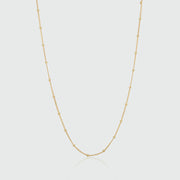 Barbican 9ct Yellow Gold Beaded Chain-Auree Jewellery