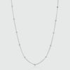 Barbican Sterling Silver Beaded Chain-Auree Jewellery