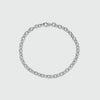 Callow Sterling Silver Trace Link Bracelet-Auree Jewellery