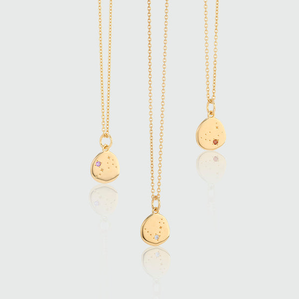 Inari Zodiac Gold Vermeil Necklace