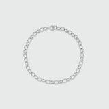 Cathcart Sterling Silver Oval Belcher Bracelet-Auree Jewellery