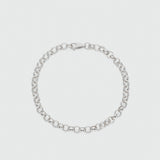 Farrier Sterling Silver Belcher Bracelet-Auree Jewellery