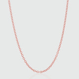 Fenchurch 9ct Rose Gold Heavy Trace Chain-Auree Jewellery