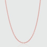 Fenchurch 9ct Rose Gold Heavy Trace Chain-Auree Jewellery