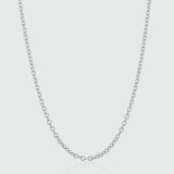 Fenchurch Sterling Silver Heavy Trace Chain-Auree Jewellery