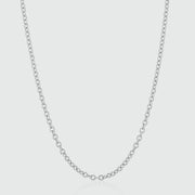 Fenchurch Sterling Silver Heavy Trace Chain-Auree Jewellery