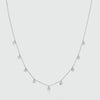 Frascati Sterling Silver Multi Disc Necklace-Auree Jewellery