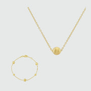 Garda 18ct Yellow Gold Vermeil Set