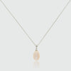 Gloucester White Freshwater Pearl & Sterling Silver Pendant-Auree Jewellery