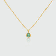 Hampton Emerald & Gold Vermeil Necklace
