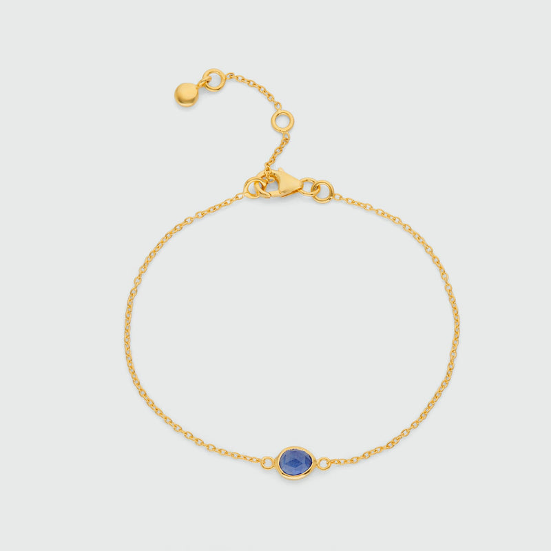 Hampton Sapphire & Gold Vermeil Bracelet
