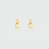 Hampton Moissanite & Gold Vermeil Interchangeable Gemstone Drops