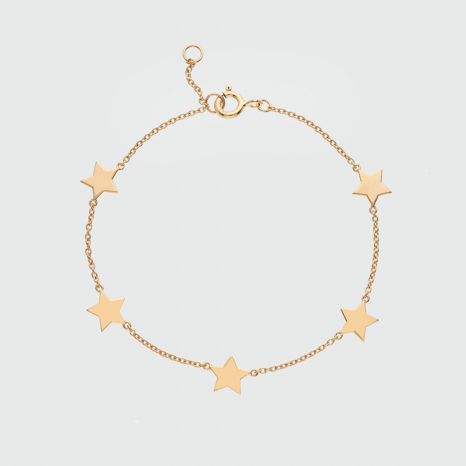 18ct Gold Vermeil Star Bracelet | Auree Jewellery