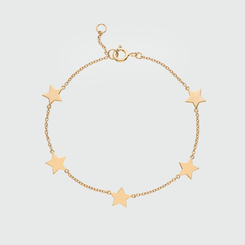 Alta Gold Vermeil Star Bracelet-Auree Jewellery