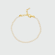 Lexham Freshwater Pearl & Gold Vermeil Bracelet-Auree Jewellery